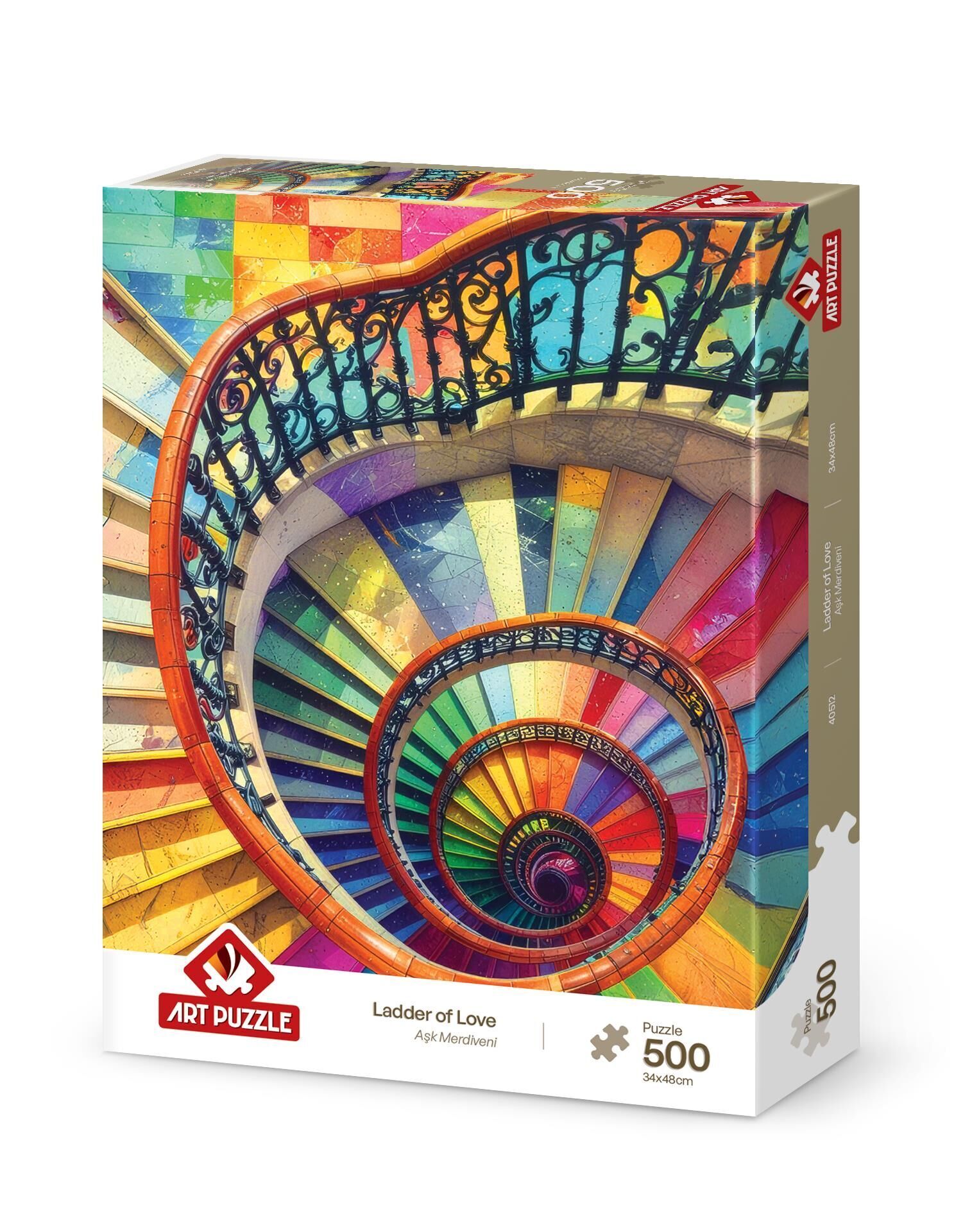  پازل 500 تکه آرت پازل مدل Ladder Of Love 