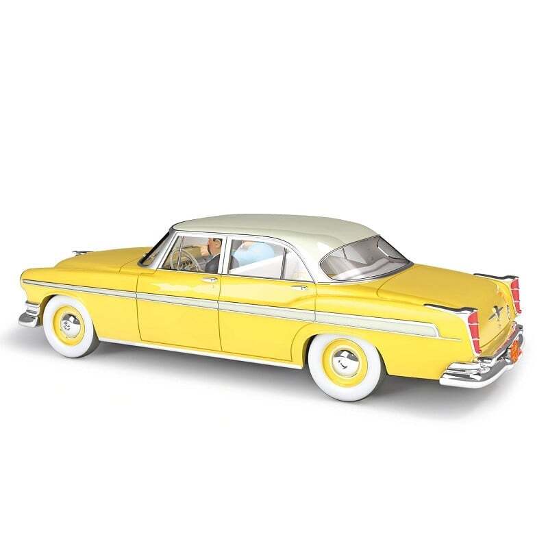  ماشین تن تن مدل The Yellow Chrysler 