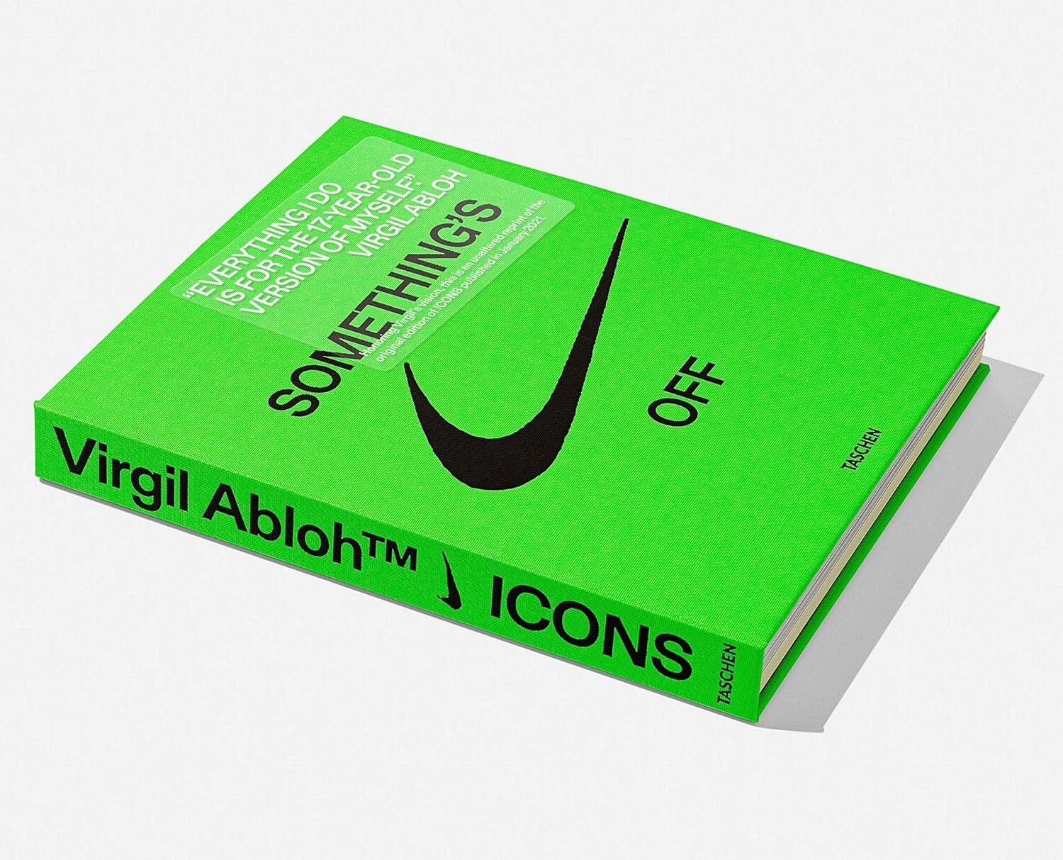  کتاب تاشن Virgil Abloh. Nike. ICONS 