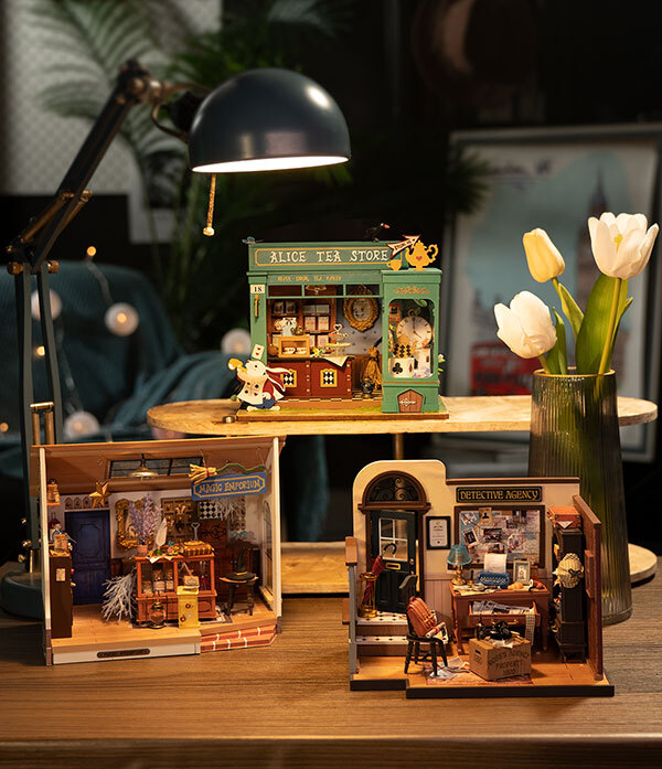 پازل چوبی روبوتایم طرح Kiki’s Magic Emporium 