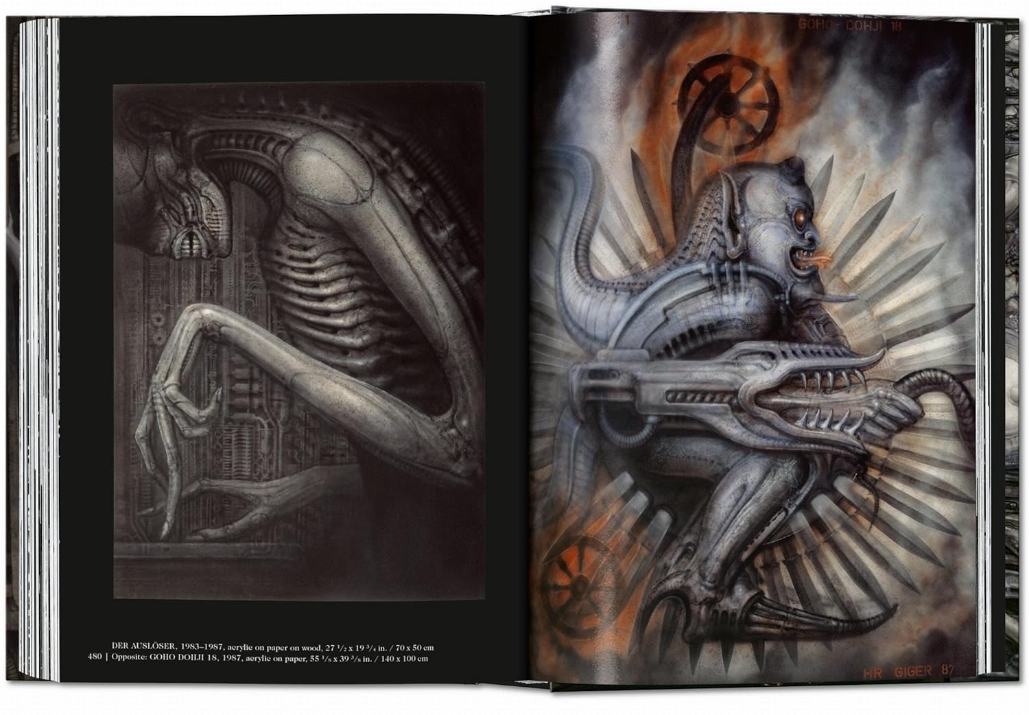  کتاب 45 سالگی انتشارات تاشن HR Giger 