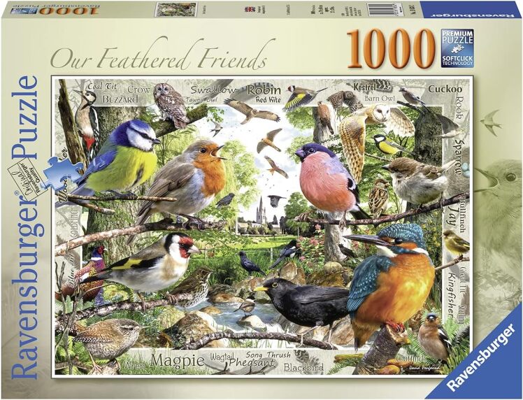 پازل 1000 تکه رونزبرگر طرح Our Feathered Friends