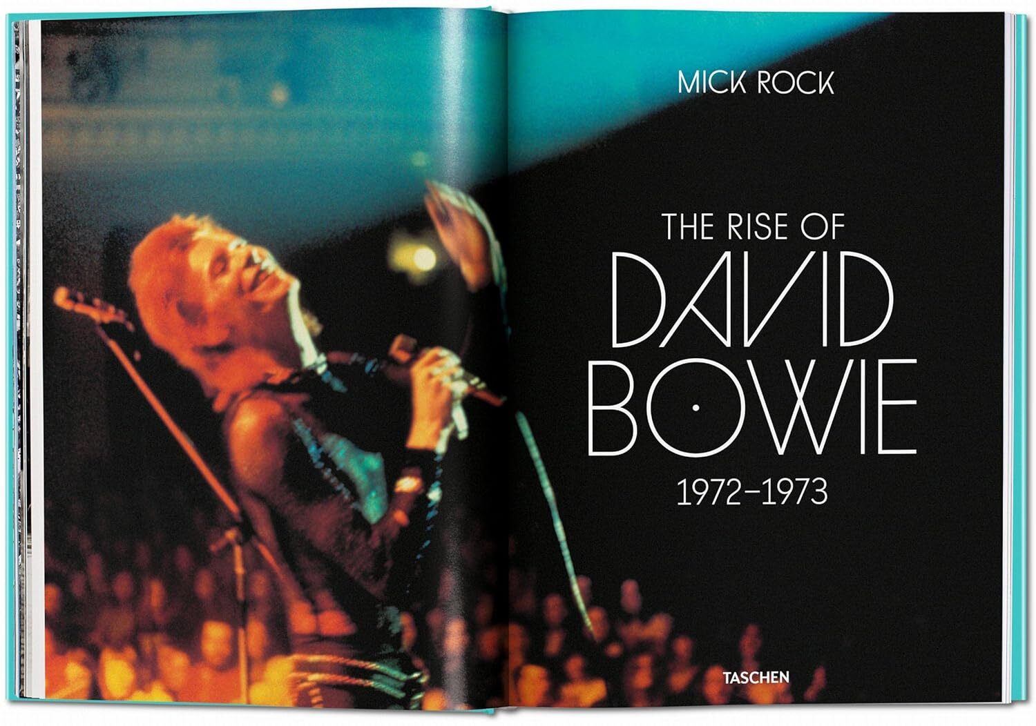  کتاب تاشن Mick Rock. The Rise of David Bowie 