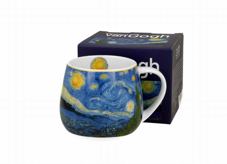 ماگ طرح نقاشی شب پرستاره اثر ونگوگ 
