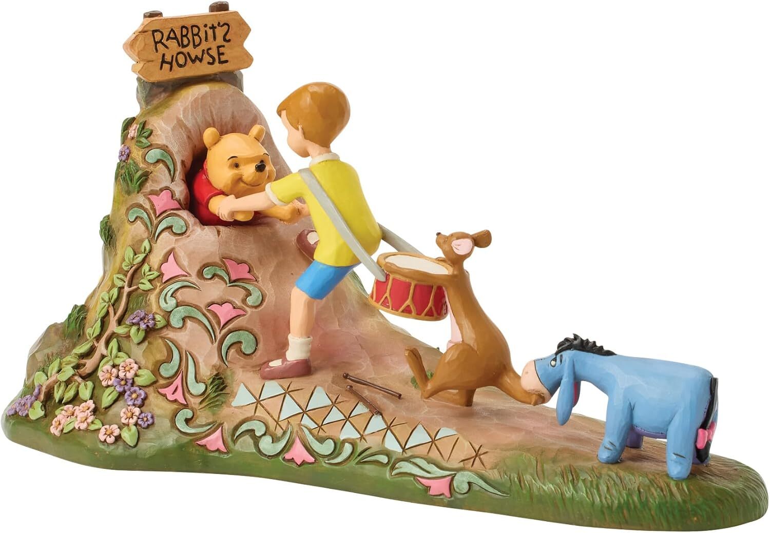 مجسمه وینی پو و دوستان Disney Traditions Pooh & Friends Rabbit House 6017848
